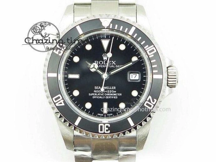0413 UrbanChic Yacht-Master 126621 SS RG 904L Steel VSF 1:1 Best Edition Black Dial on SS RG Bracelet VS 1860